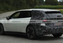 BMW i3 Touring 2027: nuevas fotos espía del familiar eléctrico Neue Klasse