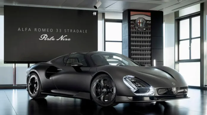 Alfa Romeo 33 Stradale Perla Nera: el superdeportivo que solo tendrá un propietario