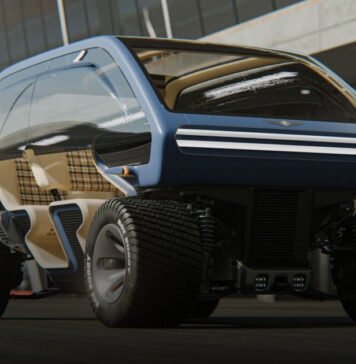Genesis sorprende con el Box Buggy, un prototipo eléctrico capaz de desplazarse lateralmente