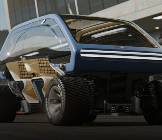 Genesis sorprende con el Box Buggy, un prototipo eléctrico capaz de desplazarse lateralmente